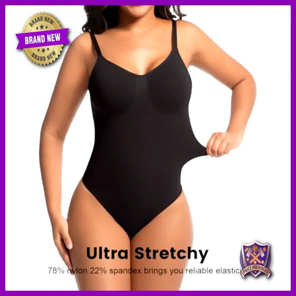 Seamless Tummy Control Bodysuit Shapewear for Workouts Daily Wear